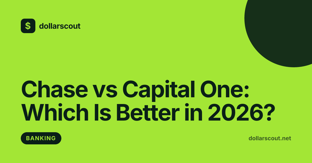 Chase vs Capital One: Which Is Better in 2026? hero