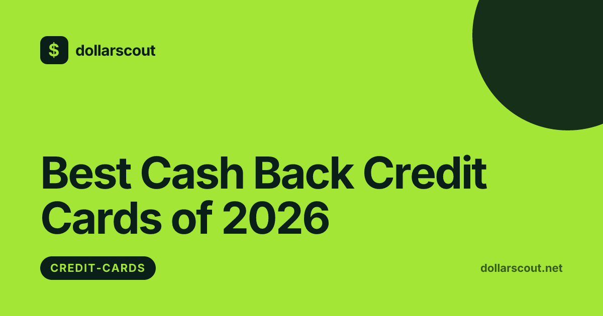 Best Cash Back Credit Cards of 2026 hero