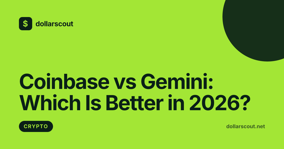 Coinbase vs Gemini: Which Is Better in 2026? hero