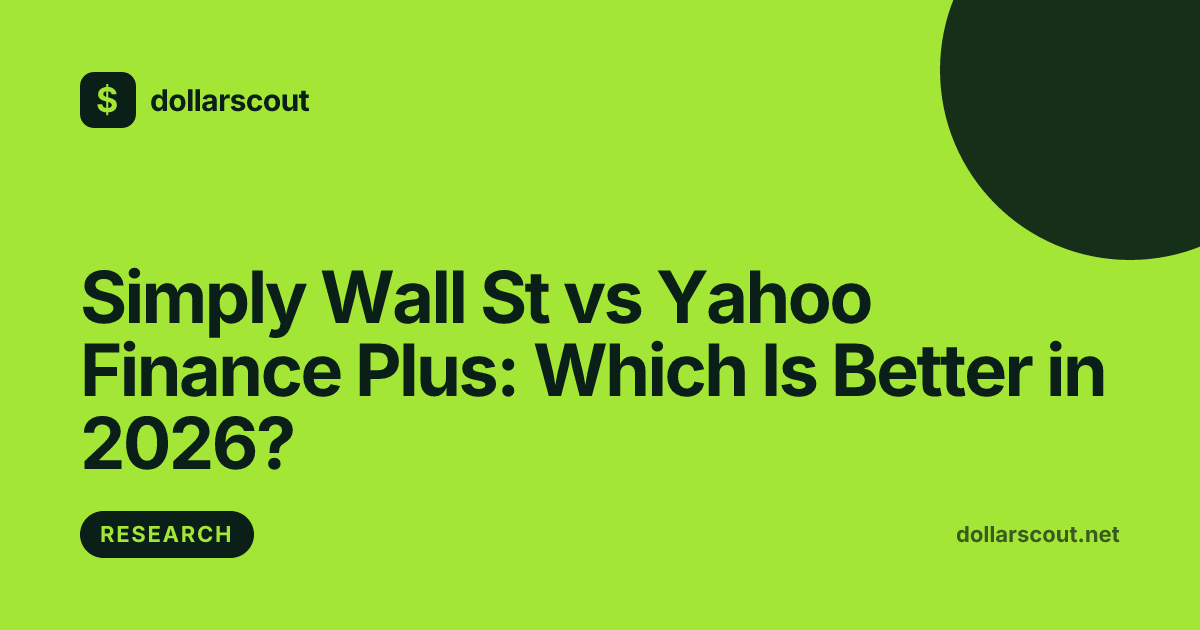 Simply Wall St vs Yahoo Finance Plus: Which Is Better in 2026? hero