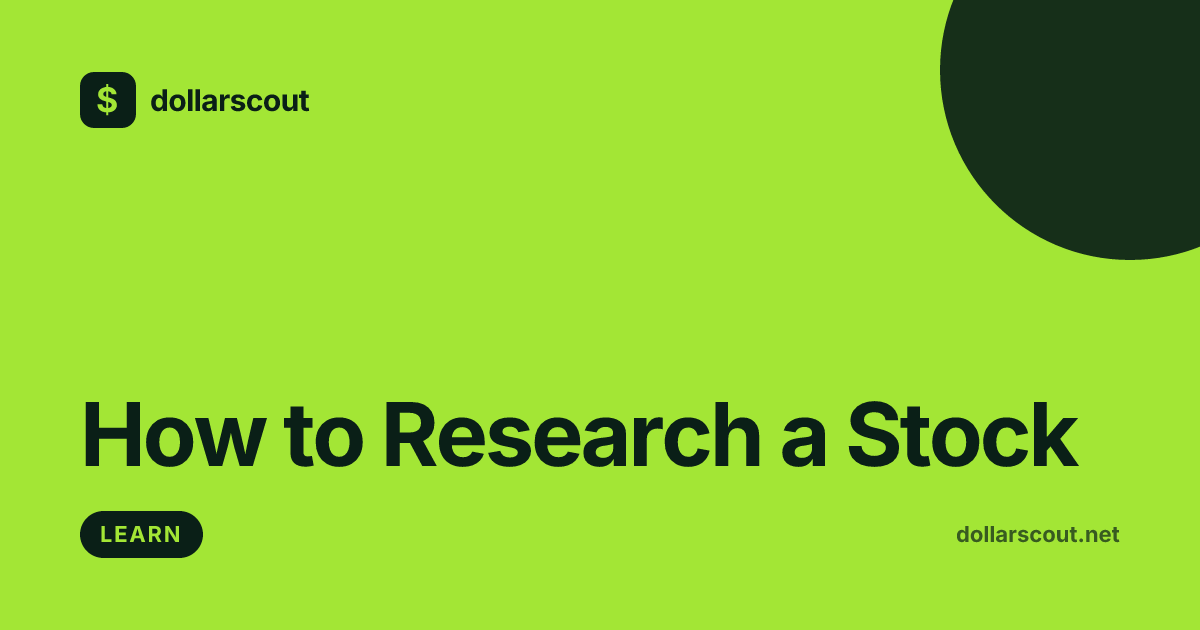 How to Research a Stock: A Beginner's Guide hero